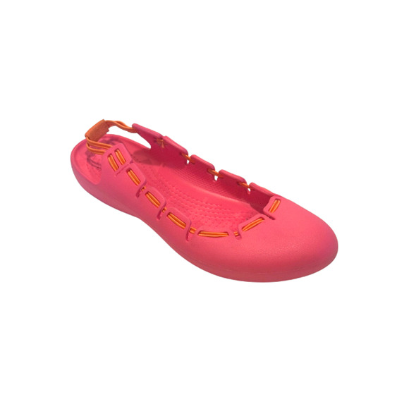 CROCS Springi Flats Ballet Slingback Orange/Pink Women's Size 9 - Picture 1 of 8